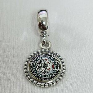 Pandora US. Virgin Islands St. Thomas, St. John, Or St. Croix Charm, S925 Silver